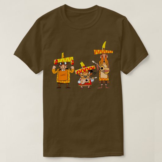 Mexicaanse muzikale band t-shirt (Design voorkant)