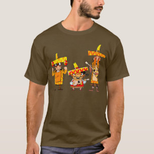 Mexicaanse muzikale band t-shirt