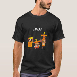 Mexicaanse muzikanten - Grappige cartoon T-shirt