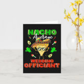 Mexicaanse Nacho-functionaris voor Gemiddelde brui Kaart (Gele Bloem)