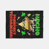 Mexicaanse Nacho gemiddelde apotheek technicus Fleece Deken (Voorkant (Horizontaal))