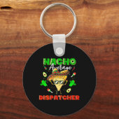 Mexicaanse Nacho Gemiddelde Dispatcher  Sleutelhanger (Voorkant)