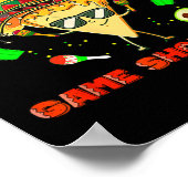 Mexicaanse Nacho Gemiddelde Game Show Host Poster (Hoek)