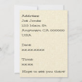 Mexicaanse nacht kaart (Achterkant)