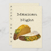 Mexicaanse nacht kaart (Voorkant / Achterkant)