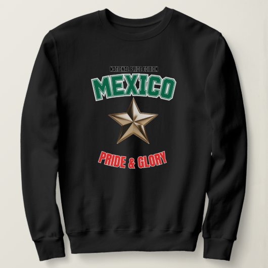 Mexicaanse Nationale Trots Editie Dames Sweatshirt (Design voorkant)