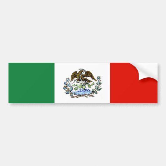 Mexicaanse oerbumpersticker bumpersticker (Voorkant)