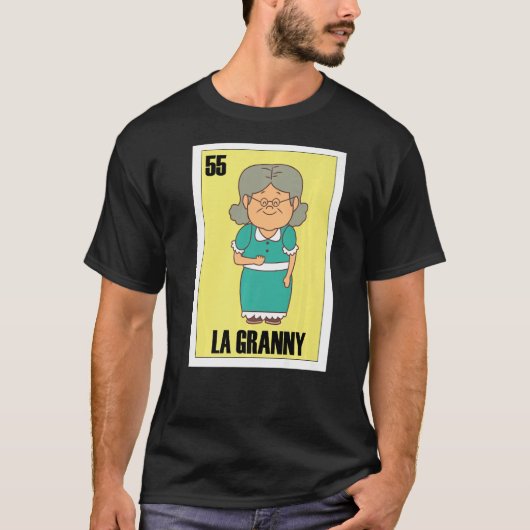 Mexicaanse oma La Granny T-shirt (Voorkant)
