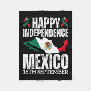 mexicaanse onafhankelijkheidsdag 16 september mexi fleece deken