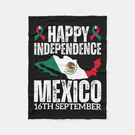 mexicaanse onafhankelijkheidsdag 16 september mexi fleece deken (Voorkant)