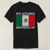 Mexicaanse Onafhankelijkheidsdag 16 september Mexi T-shirt (Design voorkant)