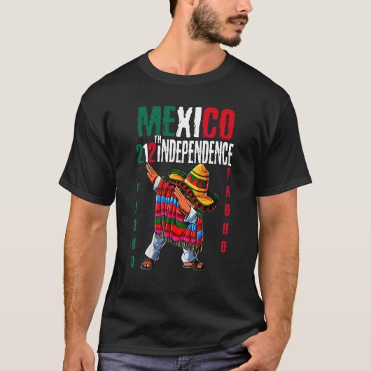 Mexicaanse Onafhankelijkheidsdag Grito De Dolores T-shirt (Voorkant)
