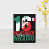 Mexicaanse Onafhankelijkheidsdag Shirt Mexico FL Kaart (Gele Bloem)