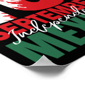 Mexicaanse Onafhankelijkheidsdag Shirt Mexico FL Poster (Hoek)