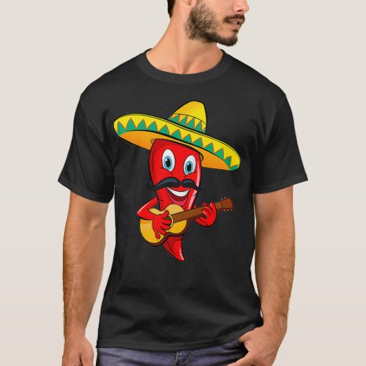 Mexicaanse oprichtingspremie voor kinderen Mariach T-shirt (Voorkant)