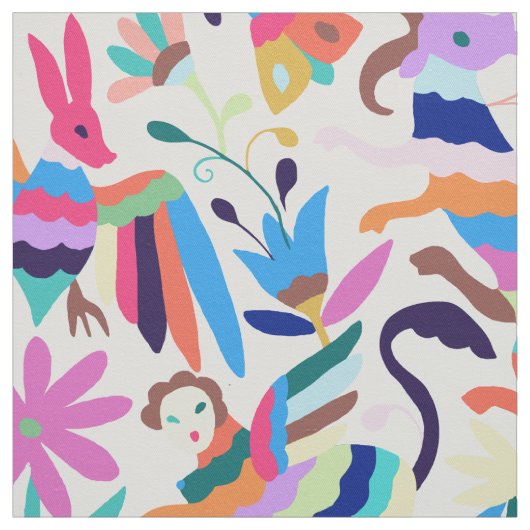 Mexicaanse Otomi-geïnspireerde stof (Swatch)