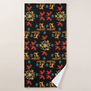 Mexicaanse Otomi Home Decor Badhanddoek