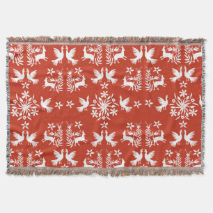 Mexicaanse Otomi Home Decor Deken