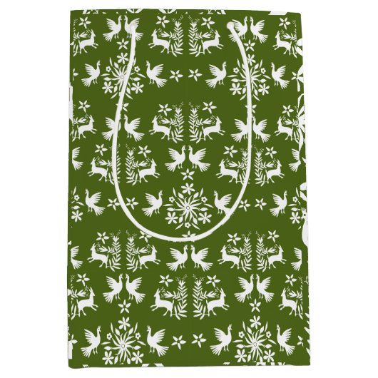 Mexicaanse Otomi Home Decor Medium Cadeauzakje (Voorkant)