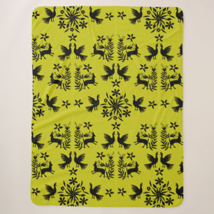 Mexicaanse Otomi Home Decor Sherpa Deken