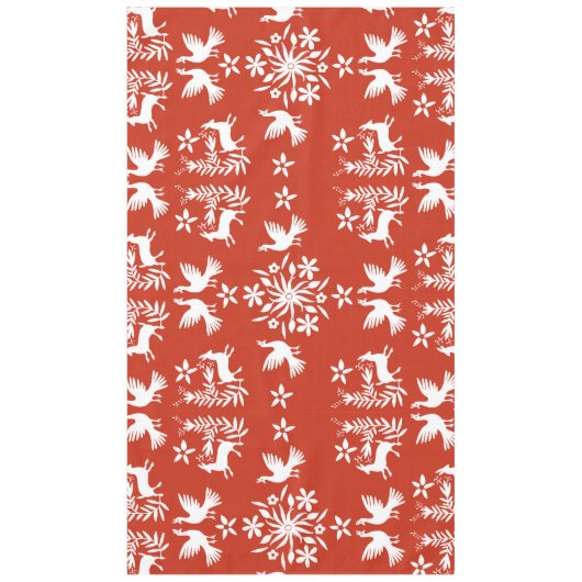 Mexicaanse Otomi Home Decor Tafelkleed (Voorkant)
