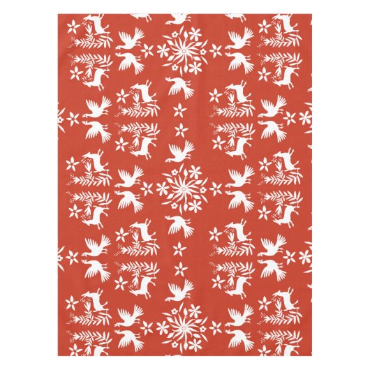 Mexicaanse Otomi Home Decor Tafelkleed (Voorkant)