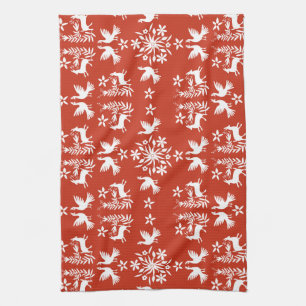 Mexicaanse Otomi Home Decor Theedoek