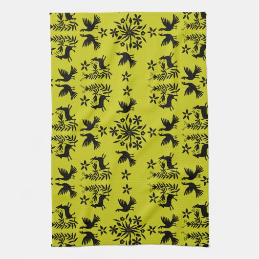 Mexicaanse Otomi Home Decor Theedoek (Verticaal)