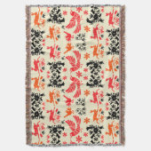 Mexicaanse Otomi Huisdecoratie Deken (Voorkant Verticaal)