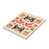Mexicaanse Otomi Huisdecoratie Tegeltje (Zijkant)