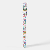 Mexicaanse Otomi stijl fel patroon iPhone Hoesje (Rechterkant)