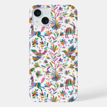 Mexicaanse Otomi stijl fel patroon