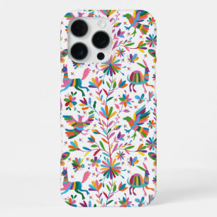 Mexicaanse Otomi stijl helder patroon iPhone 16 Pro Max Hoesje