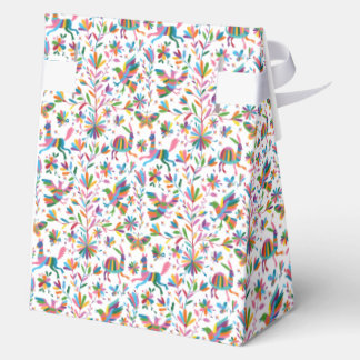 Mexicaanse Otomi Style Bright Pattern Bedankdoosjes
