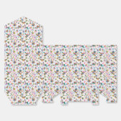 Mexicaanse Otomi Style Bright Pattern Bedankdoosjes (Ongevouwen)