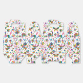Mexicaanse Otomi Style Bright Pattern Bedankdoosjes (Ongevouwen)