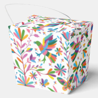 Mexicaanse Otomi Style Bright Pattern Bedankdoosjes