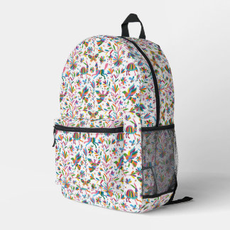 Mexicaanse Otomi Style Bright Pattern Bedrukte Rugzak