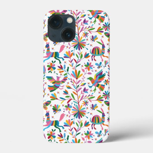 Mexicaanse Otomi Style Bright Pattern Case-Mate iPhone Case (Achterkant)