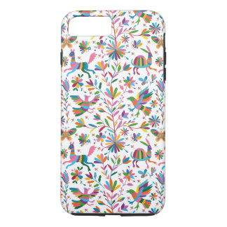 Mexicaanse Otomi Style Bright Pattern iPhone 8/7 Plus Hoesje