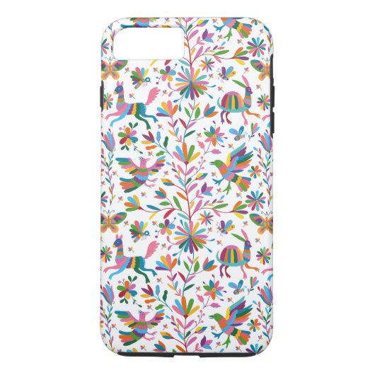 Mexicaanse Otomi Style Bright Pattern Case-Mate iPhone Case (Achterkant)