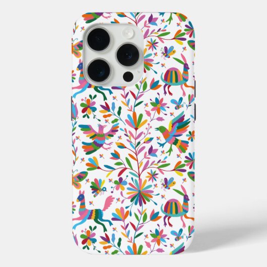 Mexicaanse Otomi Style Bright Pattern Case-Mate iPhone Case (Achterkant)