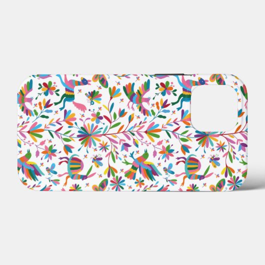 Mexicaanse Otomi Style Bright Pattern Case-Mate iPhone Case (Achterkant (horizontaal))
