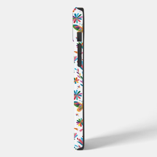 Mexicaanse Otomi Style Bright Pattern Case-Mate iPhone Case (Achterkant / Links)