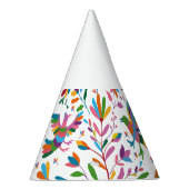 Mexicaanse Otomi Style Bright Pattern Feesthoedjes (Rechts)