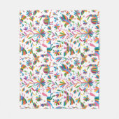 Mexicaanse Otomi Style Bright Pattern Fleece Deken (Voorkant)