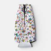 Mexicaanse Otomi Style Bright Pattern Flesjeskoeler (Achterkant)