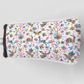 Mexicaanse Otomi Style Bright Pattern Golfheadcover (Voorkant)