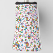 Mexicaanse Otomi Style Bright Pattern Golfheadcover (Draai 90)