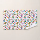 Mexicaanse Otomi Style Bright Pattern Handdoek (Handdoek)